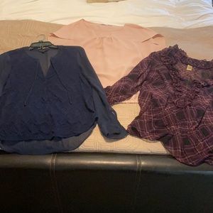 Set of Work blouses - Banana Republic, Loft